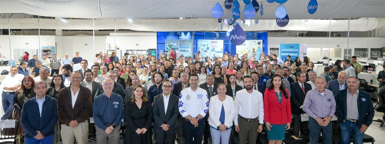 REITERA LEO MONTAÑEZ SU COMPROMISO POR ELEVAR LA EFICIENCIA CONTINUA DE MIAA