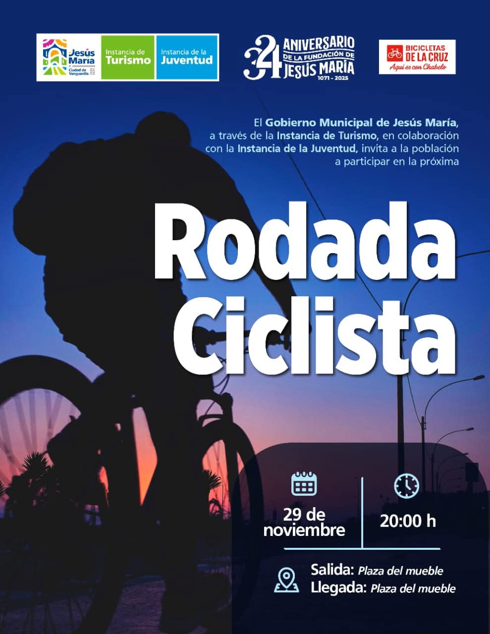 🚲💥 ¡Atención, riders de Jesús María!