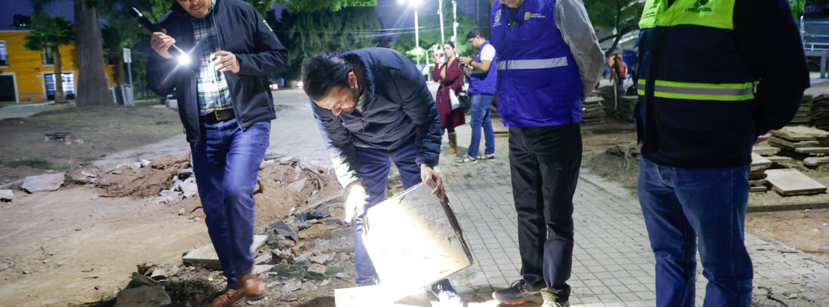 REHABILITA MUNICIPIO ANDADORES DE LOS ESTADIOS VICTORIA Y ALBERTO ROMO CHÁVEZ