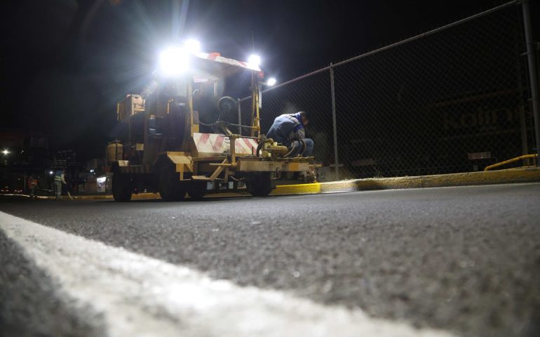 TRABAJA LEO MONTAÑEZ POR UN AGUASCALIENTES CON MEJORES VIALIDADES