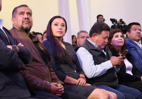 💙 El día de ayer tuve el honor de acompañar a mi amiga Lety Olivares, Presidenta Municipal de Tepezalá, en la presentación de su Primer Informe de Gobierno.