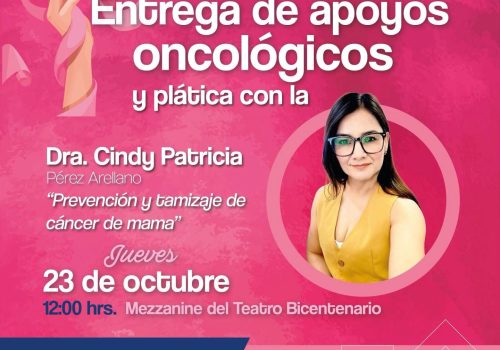 🎀 Juntas y juntos por la prevención del cáncer de mama. 💗