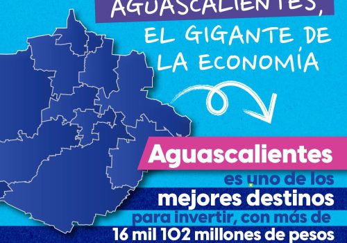 📈Más de 16 mil millones de pesos en inversión nacional y extranjera confirman a Aguascalientes como uno de los mejores destinos para invertir.