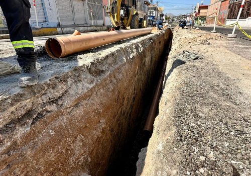 MIAA REHABILITA TUBERÍA PARA MEJORAR EL ALCANTARILLADO SANITARIO EN EL FRACCIONAMIENTO JOSÉ LÓPEZ PORTILLO
