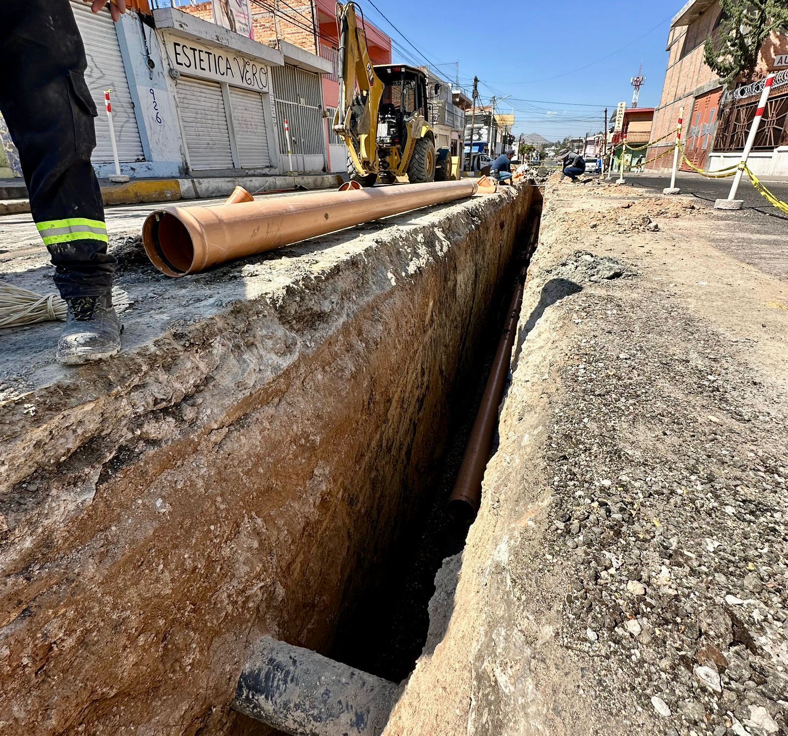 MIAA REHABILITA TUBERÍA PARA MEJORAR EL ALCANTARILLADO SANITARIO EN EL FRACCIONAMIENTO JOSÉ LÓPEZ PORTILLO