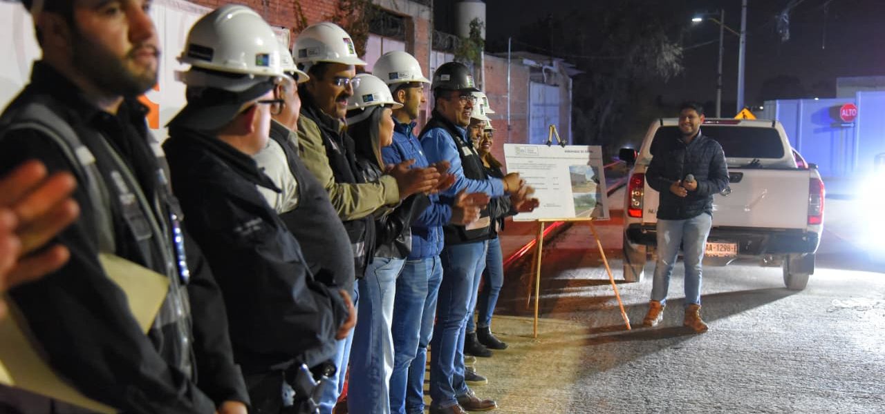 ARRANCA OBRA EN LA CALLE ARROYO DE LAS CULEBRAS EN LOS ARROYITOS, JESÚS MARÍA