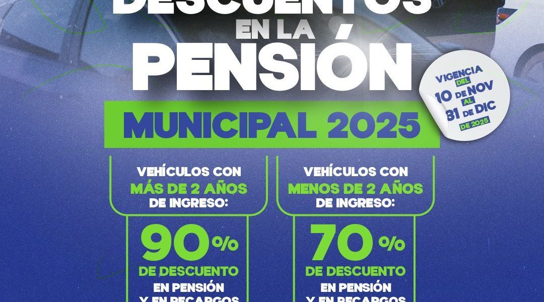 ANUNCIA SECRETARÍA DE FINANZAS CAMPAÑA DE DESCUENTOS EN LA PENSIÓN MUNICIPAL