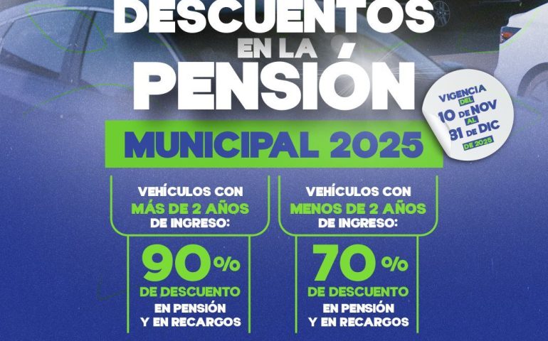 ANUNCIA SECRETARÍA DE FINANZAS CAMPAÑA DE DESCUENTOS EN LA PENSIÓN MUNICIPAL
