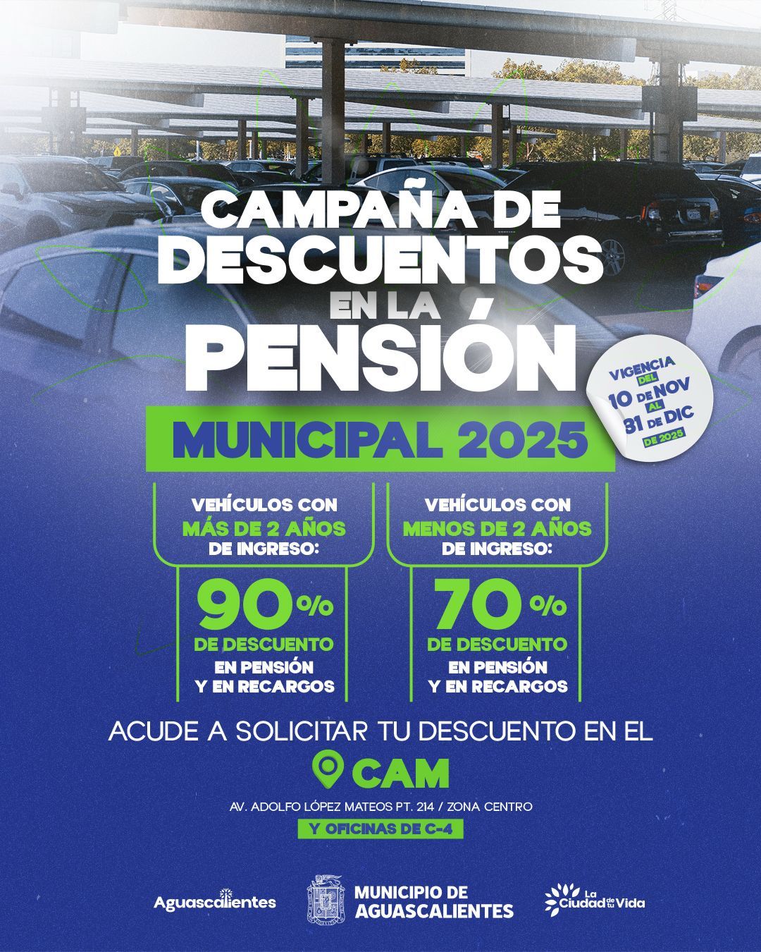 ANUNCIA SECRETARÍA DE FINANZAS CAMPAÑA DE DESCUENTOS EN LA PENSIÓN MUNICIPAL