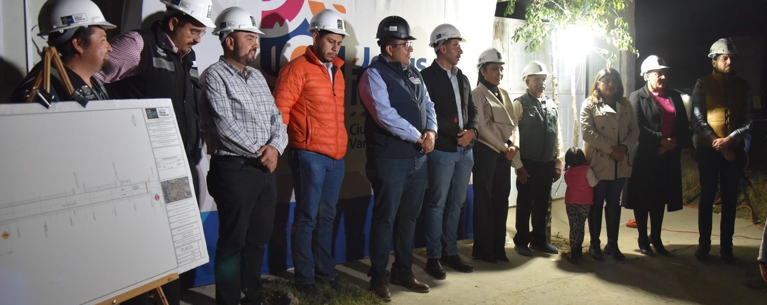 ARRANCA OBRA EN LA CALLE VISTA ALEGRE, EN LA COLONIA LA ESCALERA, JESÚS MARÍA