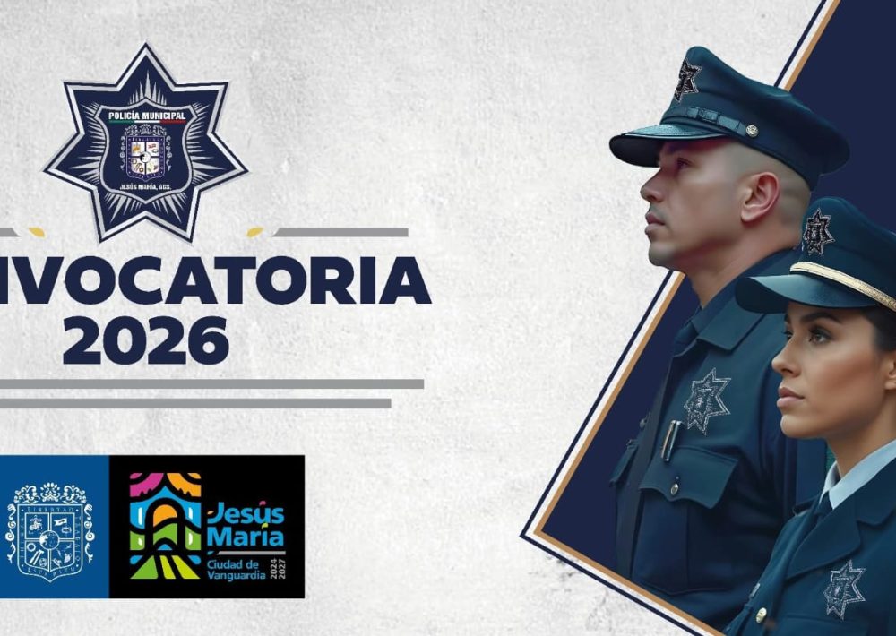 👮‍♂️ ¡Forma parte de la Policía Municipal de Jesús María! 👮‍♀️