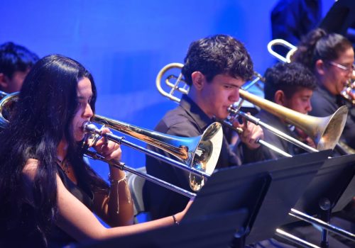 CON GALA MEXICANA SE CELEBRÓ EL PRIMER ANIVERSARIO DEL ENSAMBLE DE MÚSICA TRADICIONAL DE LA ORQUESTA SINFÓNICA INFANTIL DE JESÚS MARÍA EN EL TEATRO MORELOS