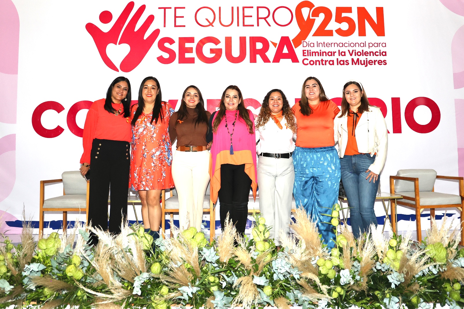 🧡💬 Así vivimos el conversatorio “Te Quiero Segura”, un espacio de diálogo donde reflexionamos, compartimos experiencias y reforzamos el compromiso de impulsar acciones que protejan a las mujeres en todo el estado.