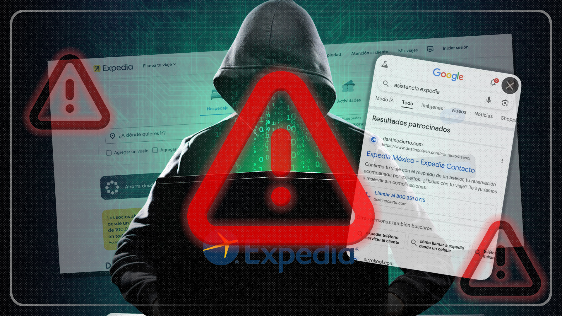 Estafan a nombre de Expedia