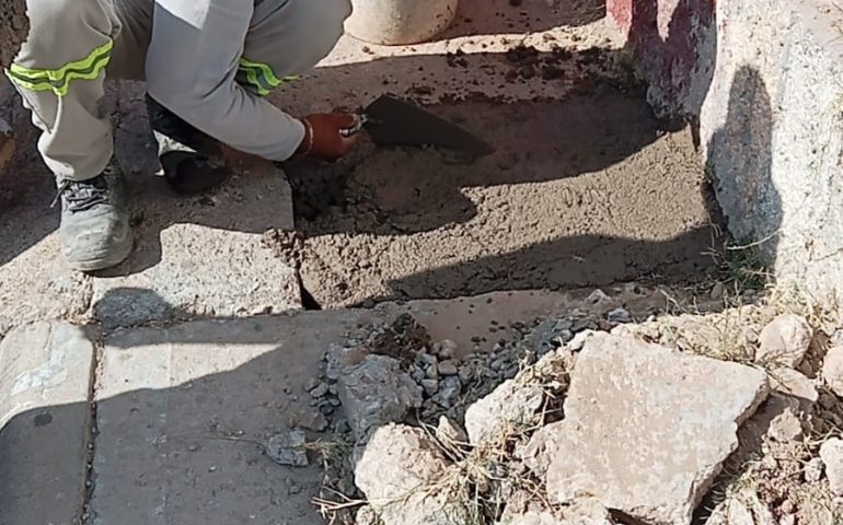 ✅👷 Continuamos con los trabajos de bacheo intensivo 🚧🕳️👍🏻