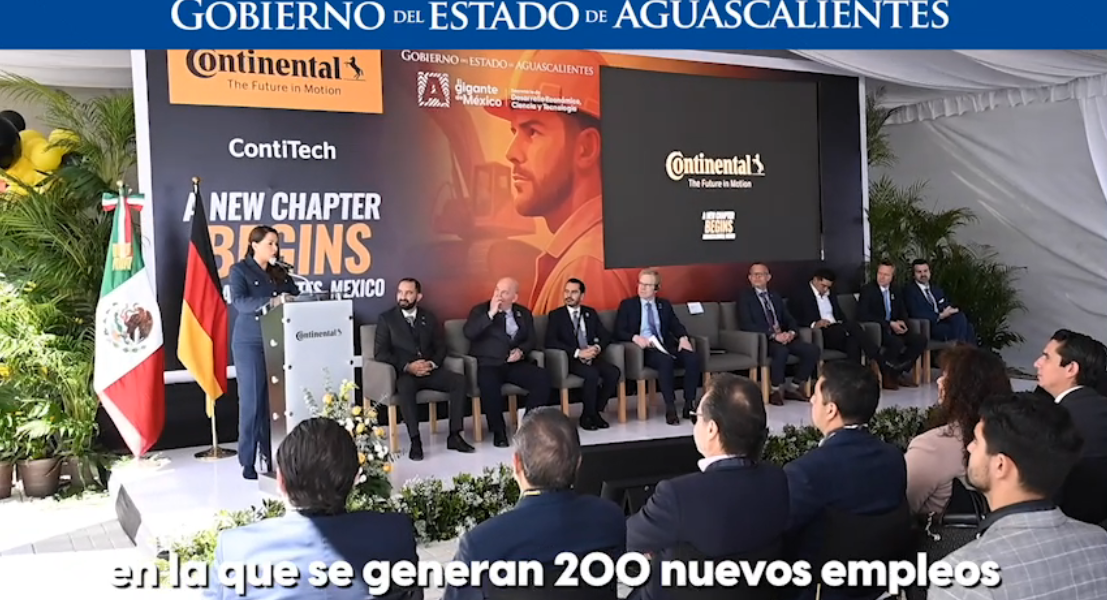 La inversión de 90 millones de dólares en la segunda planta de Continental impulsa el desarrollo industrial y el empleo en Aguascalientes.