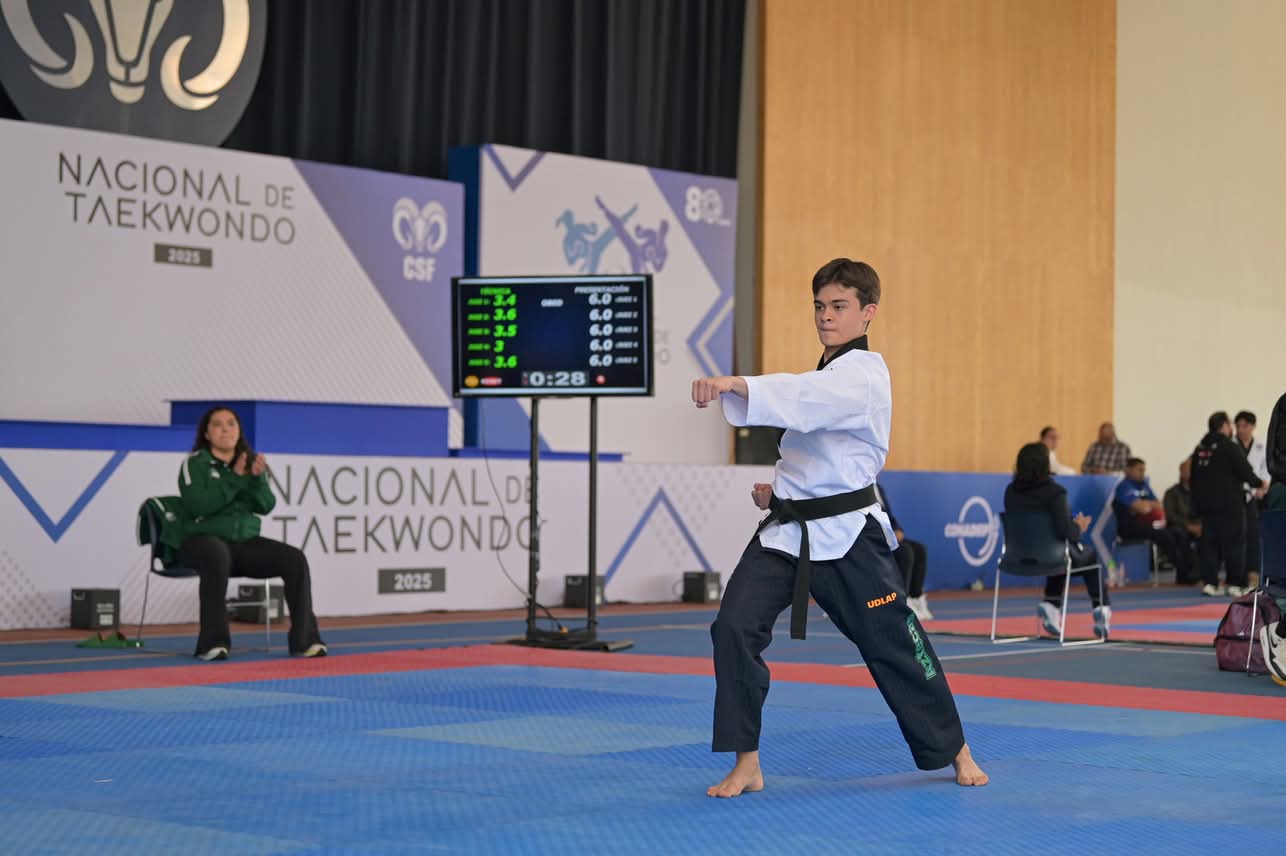 TRES MEDALLAS PARA AGUASCALENTENSES EN NACIONAL UNIVERSITARIO DE TAEKWONDO