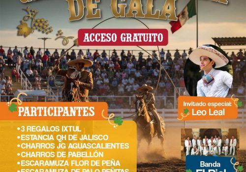 🤠✨ ¡La Gran Charreada de Gala ya está lista para vivirse en grande!