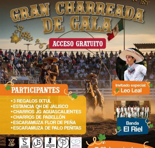 🤠✨ ¡La Gran Charreada de Gala ya está lista para vivirse en grande!