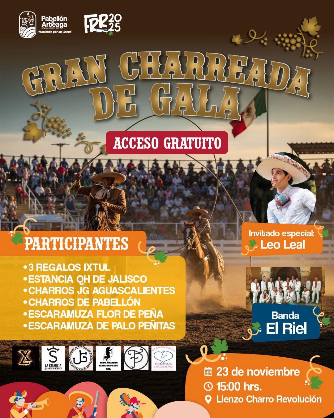 🤠✨ ¡La Gran Charreada de Gala ya está lista para vivirse en grande!