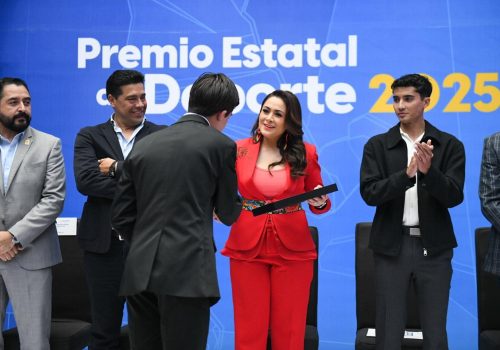TERE JIMÉNEZ RECONOCE A DEPORTISTAS Y ENTRENADORES QUE HAN HECHO HISTORIA, CON EL PREMIO ESTATAL DEL DEPORTE 2025