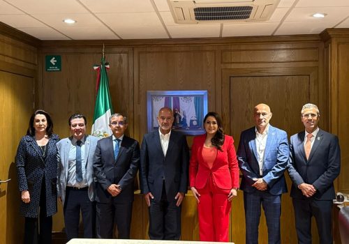 SE REÚNE TERE JIMÉNEZ CON EL SECRETARIO DE INFRAESTRUCTURA, COMUNICACIONES Y TRANSPORTES DEL GOBIERNO FEDERAL