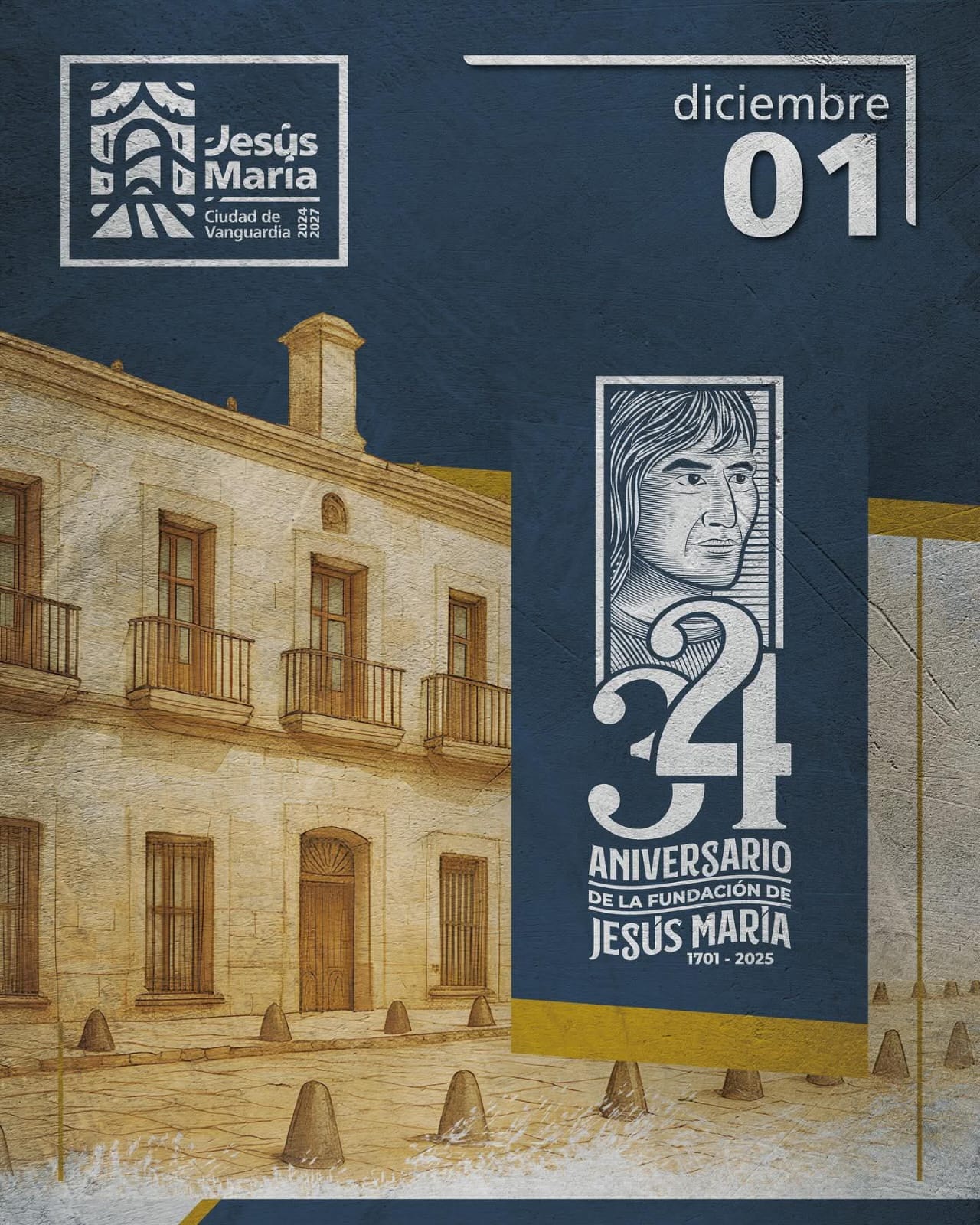 Hoy conmemoramos 324 años de historia, identidad y tradición.