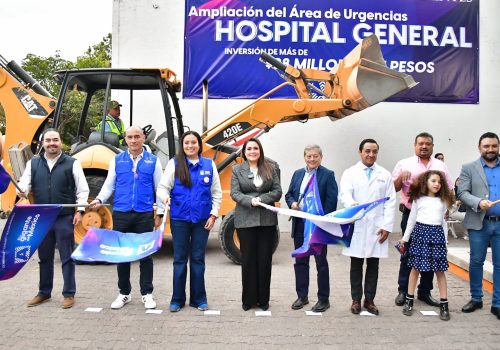 TERE JIMÉNEZ DA BANDERAZO A LA AMPLIACIÓN DE URGENCIAS EN EL HOSPITAL DE PABELLÓN DE ARTEAGA