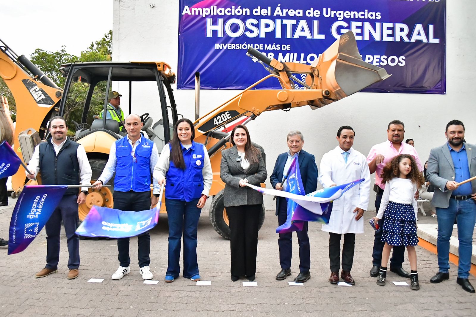 TERE JIMÉNEZ DA BANDERAZO A LA AMPLIACIÓN DE URGENCIAS EN EL HOSPITAL DE PABELLÓN DE ARTEAGA