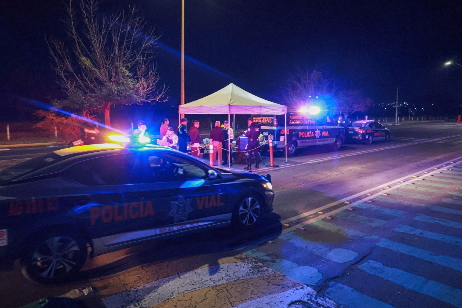 REFUERZA POLICÍA MUNICIPAL OPERATIVO ALCOHOLÍMETRO PARA PREVENIR ACCIDENTES VIALES