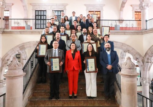 TERE JIMÉNEZ RECONOCE A EMPRESAS COMPROMETIDAS CON EL CUIDADO DEL MEDIO AMBIENTE