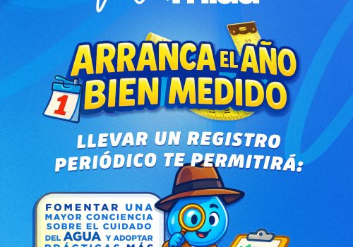EMITE MIAA RECOMENDACIONES PARA LLEVAR EL REGISTRO DEL MEDIDOR DE AGUA