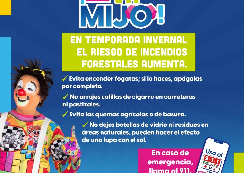 PREVENIR INCENDIOS FORESTALES ES TAREA DE TODAS Y TODOS