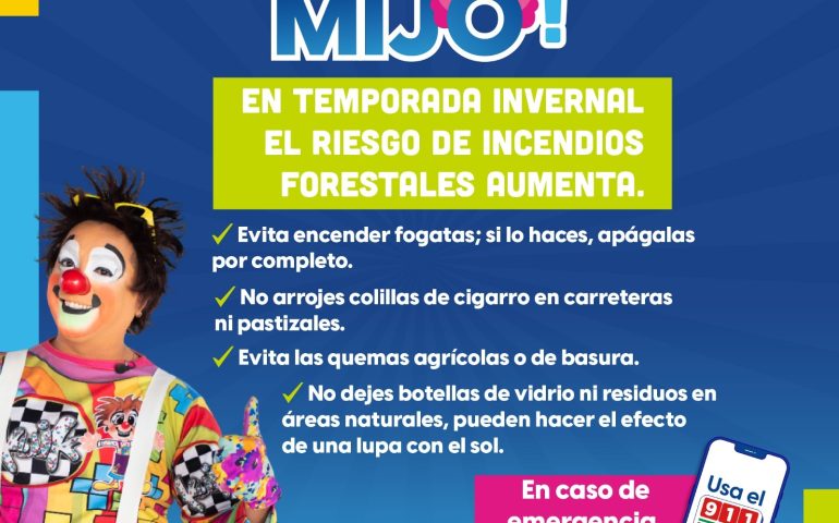 PREVENIR INCENDIOS FORESTALES ES TAREA DE TODAS Y TODOS