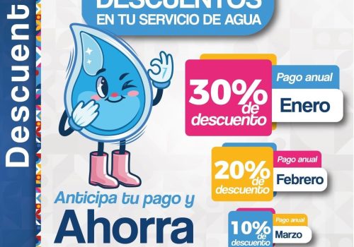 🚰💧 ¡Aprovecha y ahorra en tu servicio de agua 2026! 💧🚰