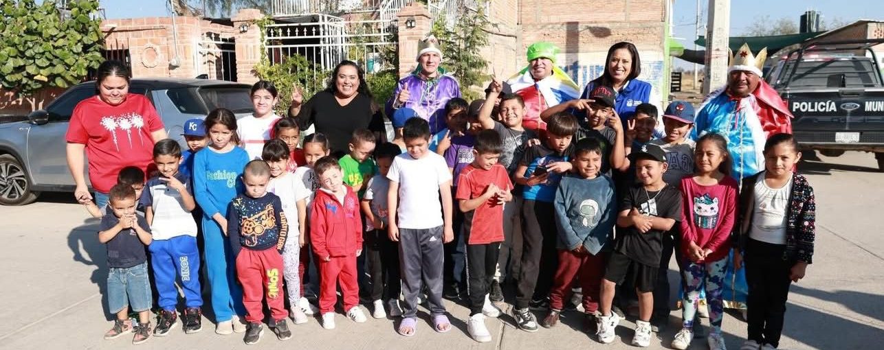 👑✨ La magia del Día de Reyes recorrió las comunidades de Pabellón de Arteaga ✨👑