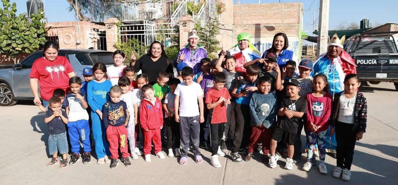 👑✨ La magia del Día de Reyes recorrió las comunidades de Pabellón de Arteaga ✨👑
