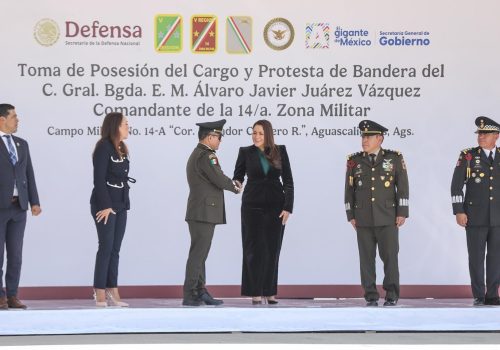 AGUASCALIENTES REFUERZA COORDINACIÓN CON EL EJÉRCITO PARA MANTENER LA PAZ