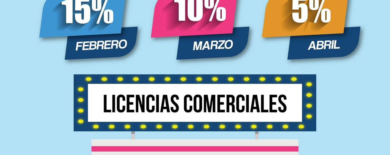 🏪💼 Aprovecha los descuentos en Licencias Comerciales