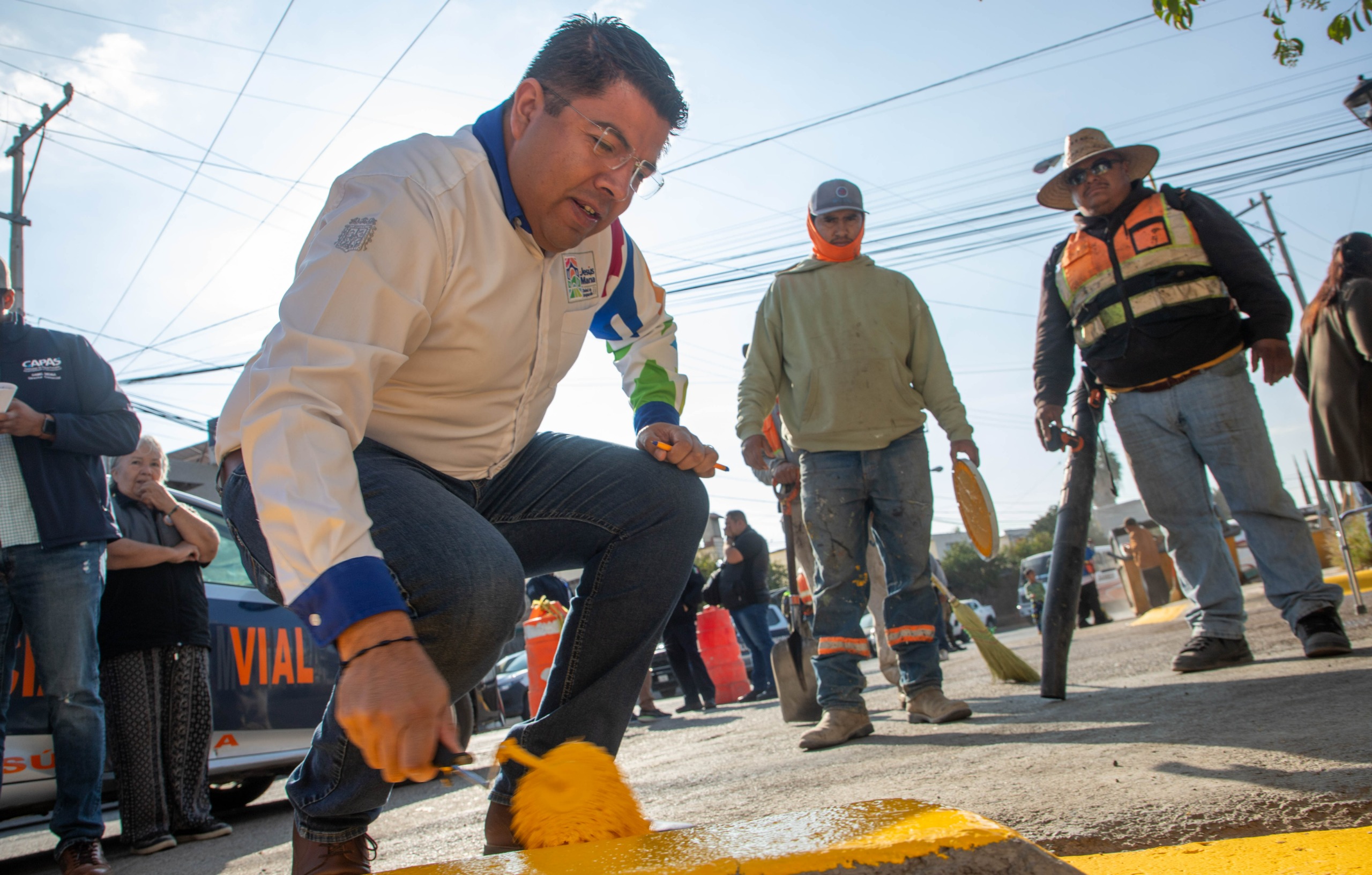 JESÚS MARÍA INICIA EL 2026 CON EL PRIMER “ENCHÚLAME LA CUADRA” EN LA AVENIDA RUISEÑORES