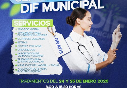 INVITA MUNICIPIO DE AGUASCALIENTES A JORNADA MÉDICA GRATUITA “VUÉLVETE A SENTIR BIEN”