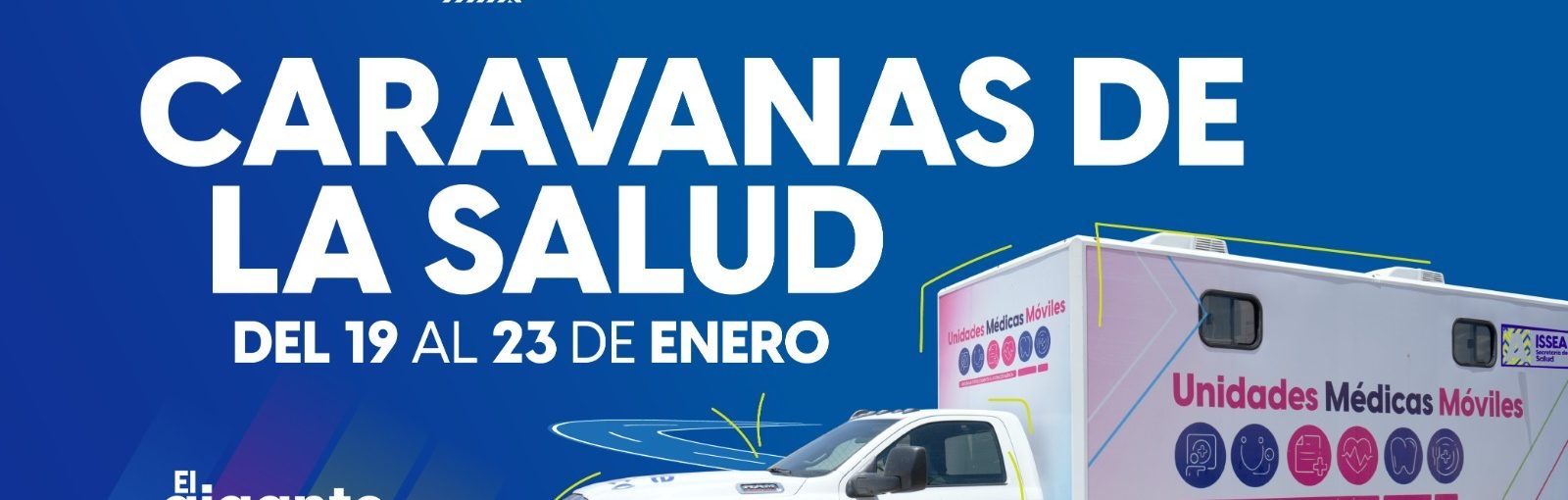 Las Caravanas de la Salud recorrerán varias comunidades. 🚐 📅📍 Consulta cuándo estarán en la tuya.  ¡Te esperamos!
