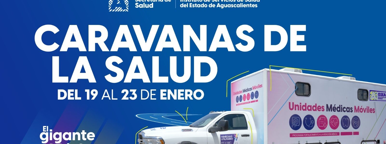 Las Caravanas de la Salud recorrerán varias comunidades. 🚐 📅📍 Consulta cuándo estarán en la tuya.  ¡Te esperamos!