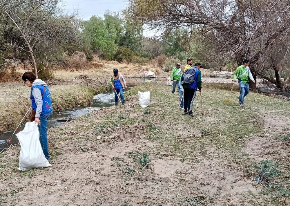 RETIRAN 40 TONELADAS DE BASURA EN JORNADA DE LIMPIEZA DEL RÍO SAN PEDRO