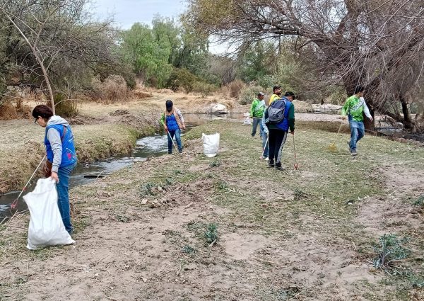 RETIRAN 40 TONELADAS DE BASURA EN JORNADA DE LIMPIEZA DEL RÍO SAN PEDRO
